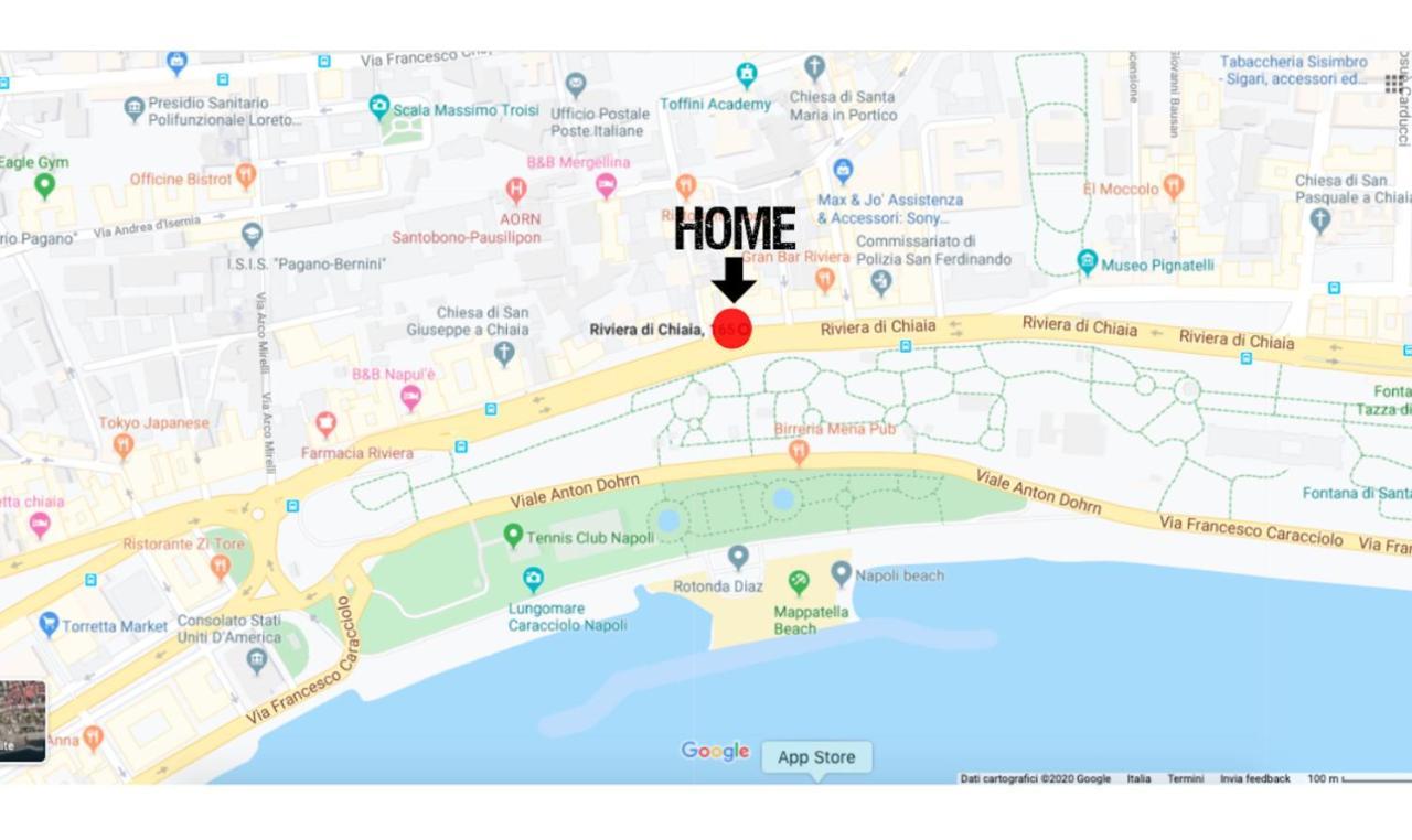 Chiaia Premium Flat, Naples Center, Near Seaside Apartment Luaran gambar